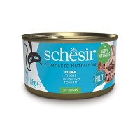 Schesir Tuna ТУНЕЦ в желе влажный корм консервы для кошек 85 г (750013) Schesir Tuna ТУНЕЦ в желе влажный корм консервы для кошек 85 г (750013)